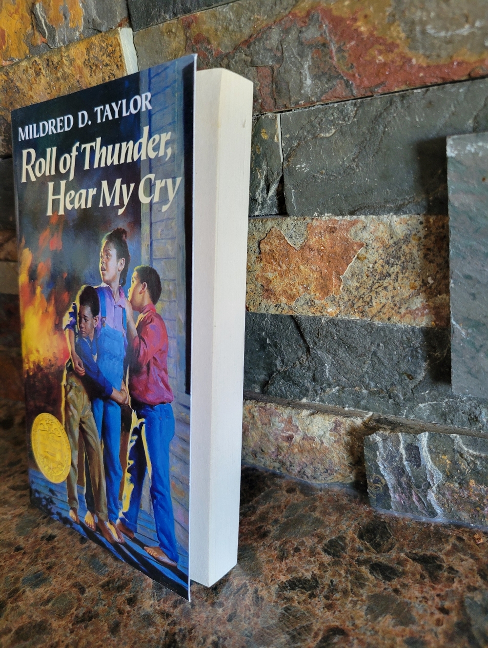 Roll of Thunder Hear My Cry Mildred D Taylor Puffin Paperback Newbery Medal NEW - Picture 2 of 4